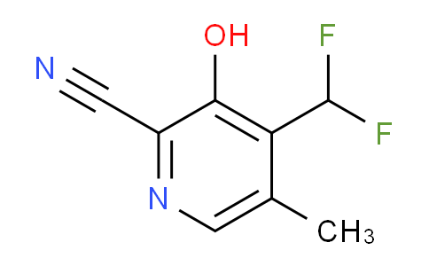 AM16284 | 1805422-43-8 | 2-Cyano-4-(difluoromethyl)-3-hydroxy-5-methylpyridine