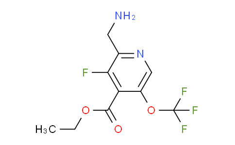 AM162840 | 1804315-53-4 | Ethyl 2-(aminomethyl)-3-fluoro-5-(trifluoromethoxy)pyridine-4-carboxylate