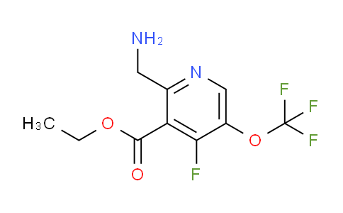 AM162848 | 1804759-59-8 | Ethyl 2-(aminomethyl)-4-fluoro-5-(trifluoromethoxy)pyridine-3-carboxylate