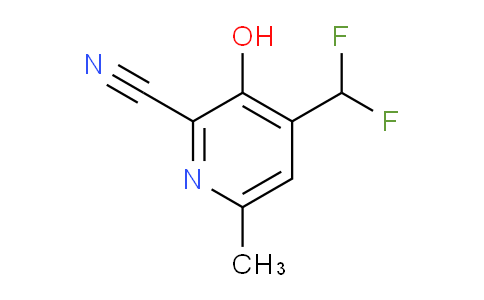AM16285 | 1805355-91-2 | 2-Cyano-4-(difluoromethyl)-3-hydroxy-6-methylpyridine