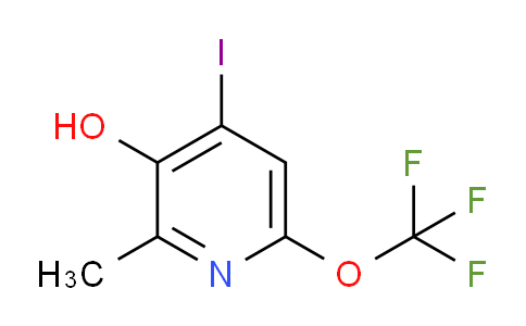 3-Hydroxy-4-iodo-2-methyl-6-(trifluoromethoxy)pyridine