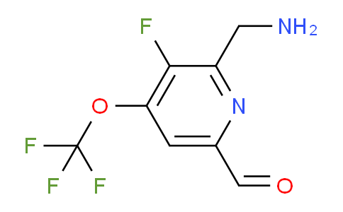 AM162854 | 1804641-98-2 | 2-(Aminomethyl)-3-fluoro-4-(trifluoromethoxy)pyridine-6-carboxaldehyde