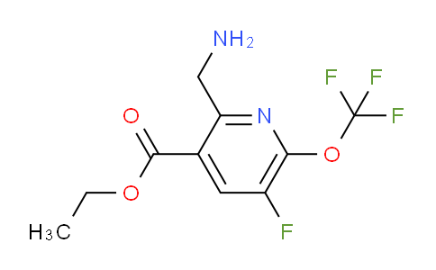 AM162856 | 1804318-62-4 | Ethyl 2-(aminomethyl)-5-fluoro-6-(trifluoromethoxy)pyridine-3-carboxylate