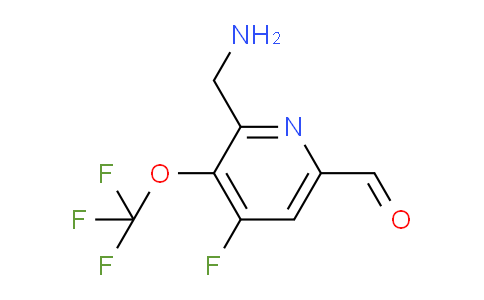 AM162858 | 1804741-26-1 | 2-(Aminomethyl)-4-fluoro-3-(trifluoromethoxy)pyridine-6-carboxaldehyde