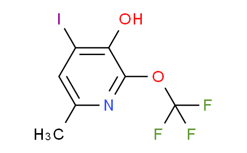 AM162859 | 1804812-68-7 | 3-Hydroxy-4-iodo-6-methyl-2-(trifluoromethoxy)pyridine