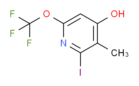 4-Hydroxy-2-iodo-3-methyl-6-(trifluoromethoxy)pyridine