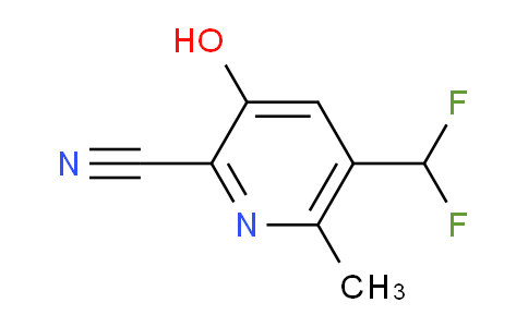 AM16287 | 1804377-68-1 | 2-Cyano-5-(difluoromethyl)-3-hydroxy-6-methylpyridine
