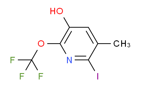 AM162878 | 1806735-45-4 | 5-Hydroxy-2-iodo-3-methyl-6-(trifluoromethoxy)pyridine