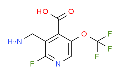 3-(Aminomethyl)-2-fluoro-5-(trifluoromethoxy)pyridine-4-carboxylic acid