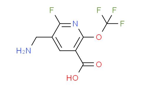 3-(Aminomethyl)-2-fluoro-6-(trifluoromethoxy)pyridine-5-carboxylic acid