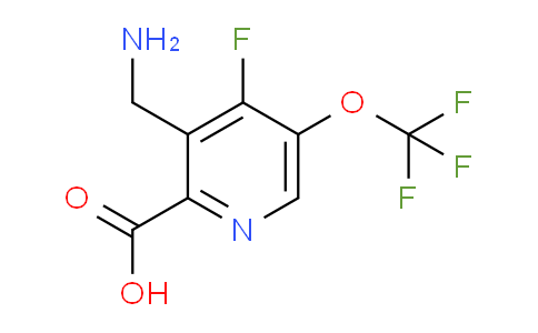 3-(Aminomethyl)-4-fluoro-5-(trifluoromethoxy)pyridine-2-carboxylic acid