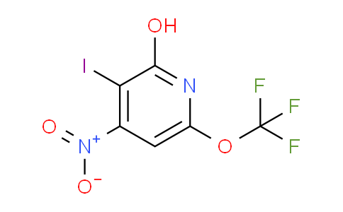 2-Hydroxy-3-iodo-4-nitro-6-(trifluoromethoxy)pyridine