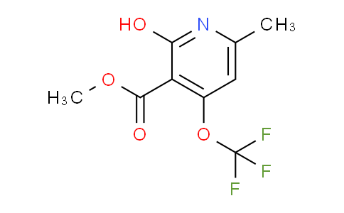 AM162889 | 1806132-32-0 | Methyl 2-hydroxy-6-methyl-4-(trifluoromethoxy)pyridine-3-carboxylate