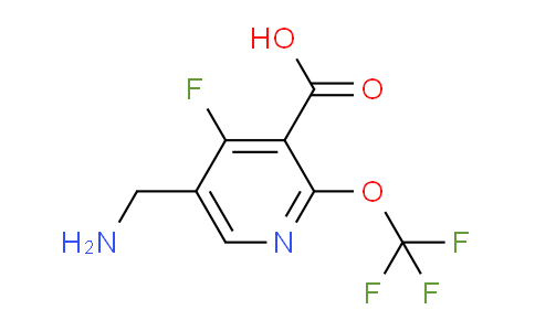5-(Aminomethyl)-4-fluoro-2-(trifluoromethoxy)pyridine-3-carboxylic acid