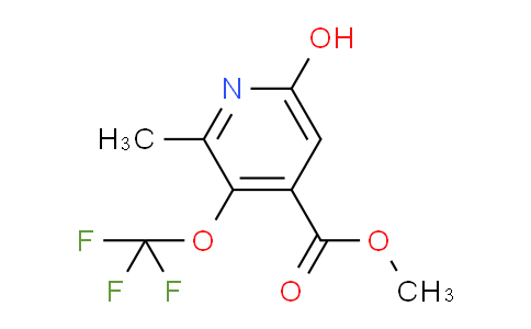 AM162891 | 1804772-56-2 | Methyl 6-hydroxy-2-methyl-3-(trifluoromethoxy)pyridine-4-carboxylate