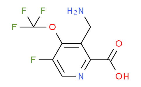 AM162894 | 1804757-80-9 | 3-(Aminomethyl)-5-fluoro-4-(trifluoromethoxy)pyridine-2-carboxylic acid