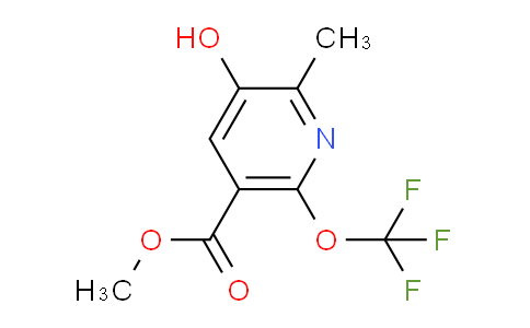 AM162895 | 1806738-72-6 | Methyl 3-hydroxy-2-methyl-6-(trifluoromethoxy)pyridine-5-carboxylate