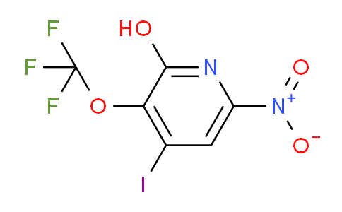 2-Hydroxy-4-iodo-6-nitro-3-(trifluoromethoxy)pyridine