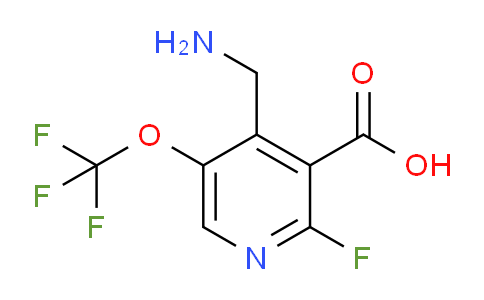 AM162898 | 1803939-94-7 | 4-(Aminomethyl)-2-fluoro-5-(trifluoromethoxy)pyridine-3-carboxylic acid