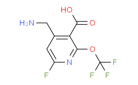 AM162901 | 1806734-69-9 | 4-(Aminomethyl)-6-fluoro-2-(trifluoromethoxy)pyridine-3-carboxylic acid