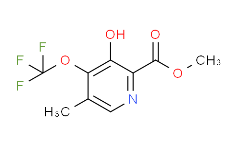 AM162904 | 1806717-95-2 | Methyl 3-hydroxy-5-methyl-4-(trifluoromethoxy)pyridine-2-carboxylate