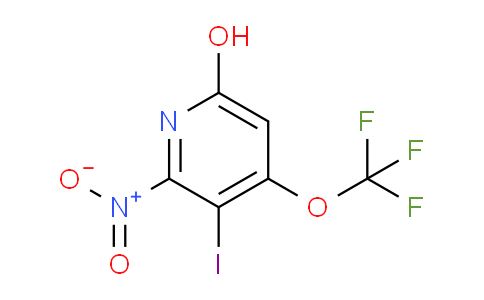 6-Hydroxy-3-iodo-2-nitro-4-(trifluoromethoxy)pyridine