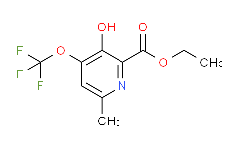 Ethyl 3-hydroxy-6-methyl-4-(trifluoromethoxy)pyridine-2-carboxylate