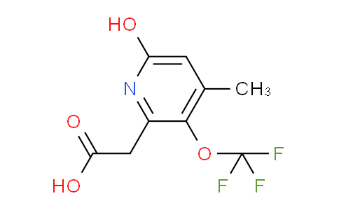 AM162929 | 1804814-96-7 | 6-Hydroxy-4-methyl-3-(trifluoromethoxy)pyridine-2-acetic acid