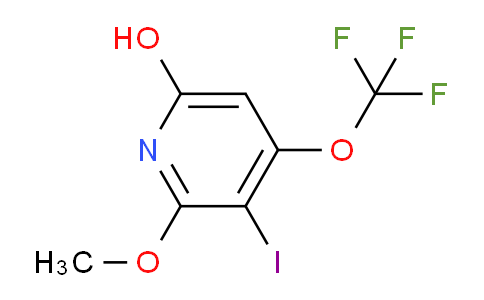 6-Hydroxy-3-iodo-2-methoxy-4-(trifluoromethoxy)pyridine