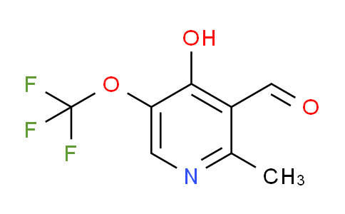 4-Hydroxy-2-methyl-5-(trifluoromethoxy)pyridine-3-carboxaldehyde