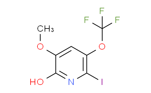 2-Hydroxy-6-iodo-3-methoxy-5-(trifluoromethoxy)pyridine