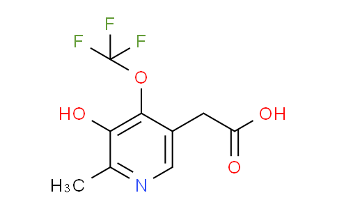 3-Hydroxy-2-methyl-4-(trifluoromethoxy)pyridine-5-acetic acid