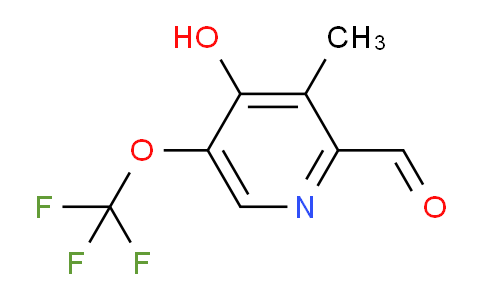 4-Hydroxy-3-methyl-5-(trifluoromethoxy)pyridine-2-carboxaldehyde
