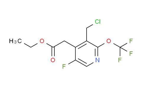 AM162972 | 1804336-21-7 | Ethyl 3-(chloromethyl)-5-fluoro-2-(trifluoromethoxy)pyridine-4-acetate