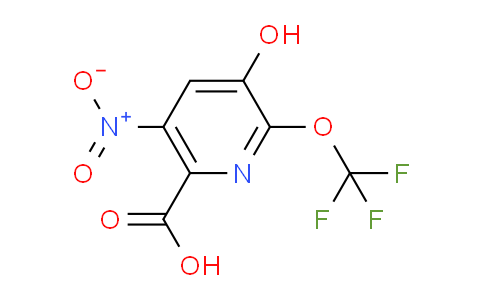 AM162983 | 1804846-94-3 | 3-Hydroxy-5-nitro-2-(trifluoromethoxy)pyridine-6-carboxylic acid