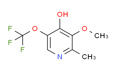 AM163008 | 1804638-54-7 | 4-Hydroxy-3-methoxy-2-methyl-5-(trifluoromethoxy)pyridine