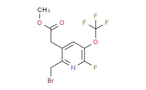 AM163009 | 1804757-23-0 | Methyl 2-(bromomethyl)-6-fluoro-5-(trifluoromethoxy)pyridine-3-acetate