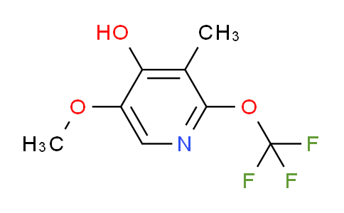 4-Hydroxy-5-methoxy-3-methyl-2-(trifluoromethoxy)pyridine