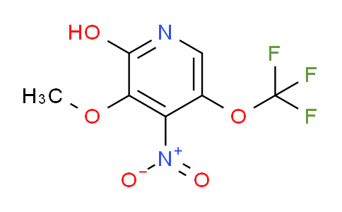2-Hydroxy-3-methoxy-4-nitro-5-(trifluoromethoxy)pyridine