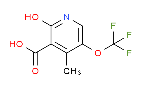 2-Hydroxy-4-methyl-5-(trifluoromethoxy)pyridine-3-carboxylic acid