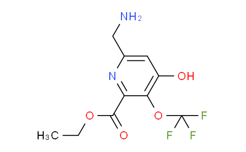 AM163025 | 1806133-57-2 | Ethyl 6-(aminomethyl)-4-hydroxy-3-(trifluoromethoxy)pyridine-2-carboxylate