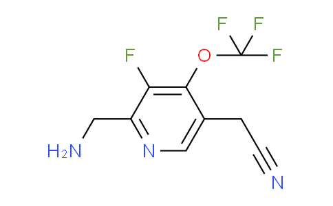 AM163033 | 1804342-67-3 | 2-(Aminomethyl)-3-fluoro-4-(trifluoromethoxy)pyridine-5-acetonitrile