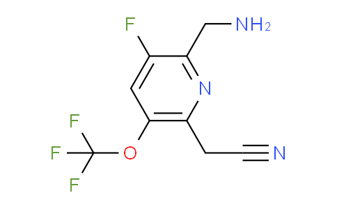 AM163034 | 1804755-36-9 | 2-(Aminomethyl)-3-fluoro-5-(trifluoromethoxy)pyridine-6-acetonitrile