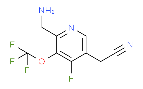 AM163035 | 1804755-44-9 | 2-(Aminomethyl)-4-fluoro-3-(trifluoromethoxy)pyridine-5-acetonitrile