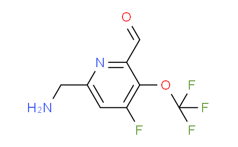 AM163037 | 1804343-57-4 | 6-(Aminomethyl)-4-fluoro-3-(trifluoromethoxy)pyridine-2-carboxaldehyde