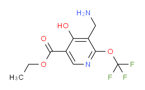 AM163042 | 1804357-72-9 | Ethyl 3-(aminomethyl)-4-hydroxy-2-(trifluoromethoxy)pyridine-5-carboxylate