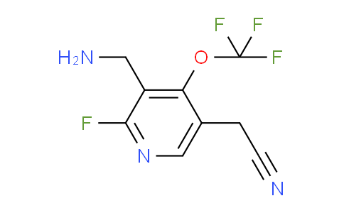 AM163046 | 1804309-89-4 | 3-(Aminomethyl)-2-fluoro-4-(trifluoromethoxy)pyridine-5-acetonitrile