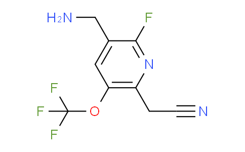 AM163048 | 1806004-59-0 | 3-(Aminomethyl)-2-fluoro-5-(trifluoromethoxy)pyridine-6-acetonitrile