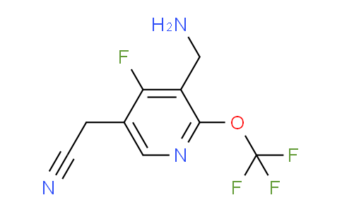 AM163049 | 1804755-86-9 | 3-(Aminomethyl)-4-fluoro-2-(trifluoromethoxy)pyridine-5-acetonitrile