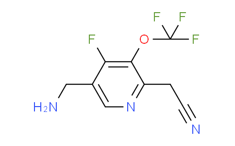 AM163052 | 1804641-90-4 | 5-(Aminomethyl)-4-fluoro-3-(trifluoromethoxy)pyridine-2-acetonitrile